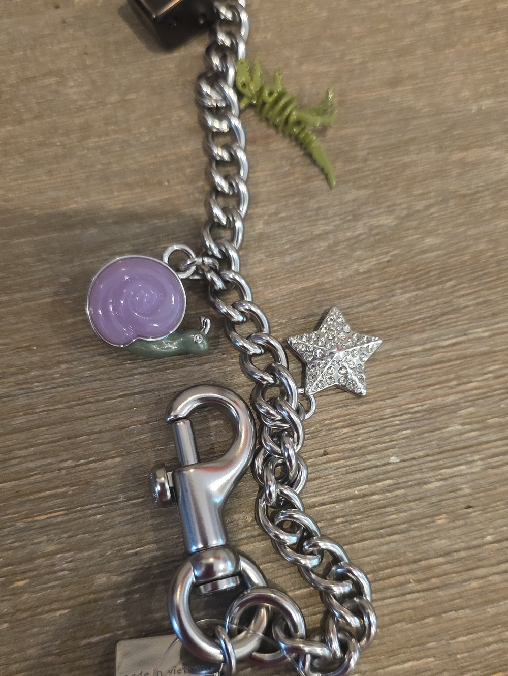 Coach Nwt Charm Chain Strap - Picture 7 of 7